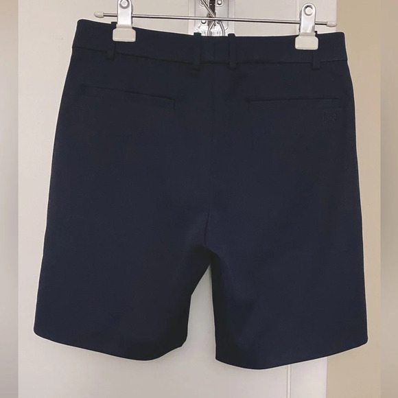NWOT Tory Burch Sport Tech Twill Golf Shorts Navy Size 4 - Picture 5 of 10